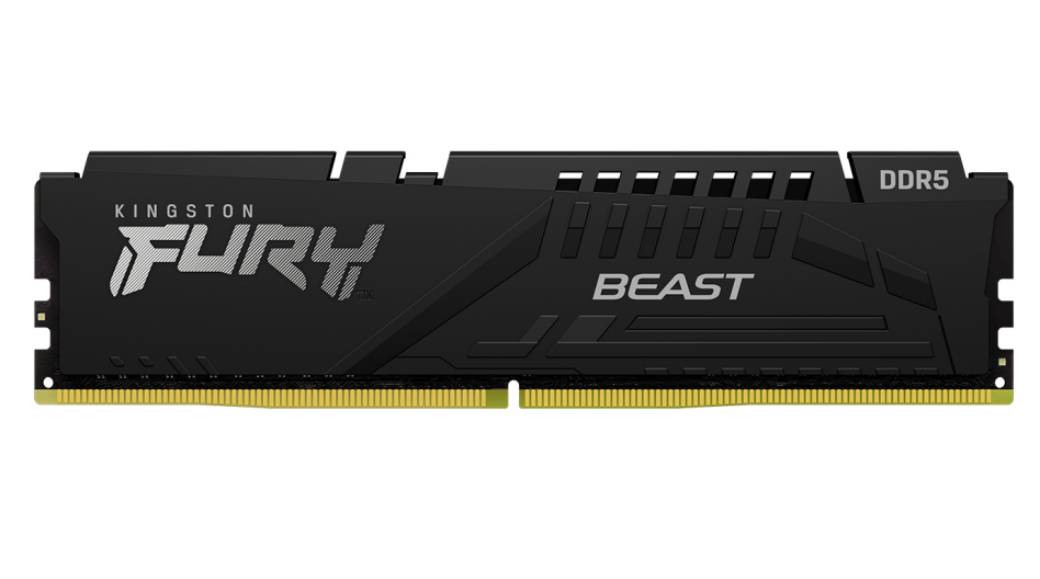 Kingston Fury DDR5 RAM 8GB - 4800 MT/s speed 38 cycles CL(IDD) KF548C38BB-8