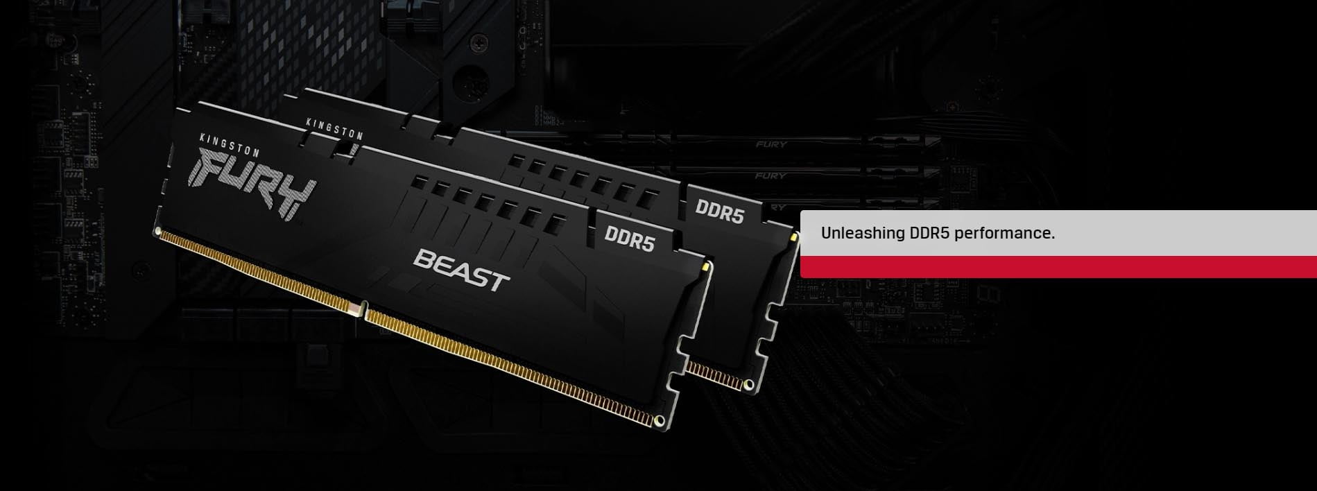 Kingston 8GB FURY Beast DDR5-5600 Memory [ KF556C40BB-8 ]