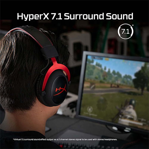 HyperX Cloud II Gaming Headset - RED [ KHX - HSCP - RD ]