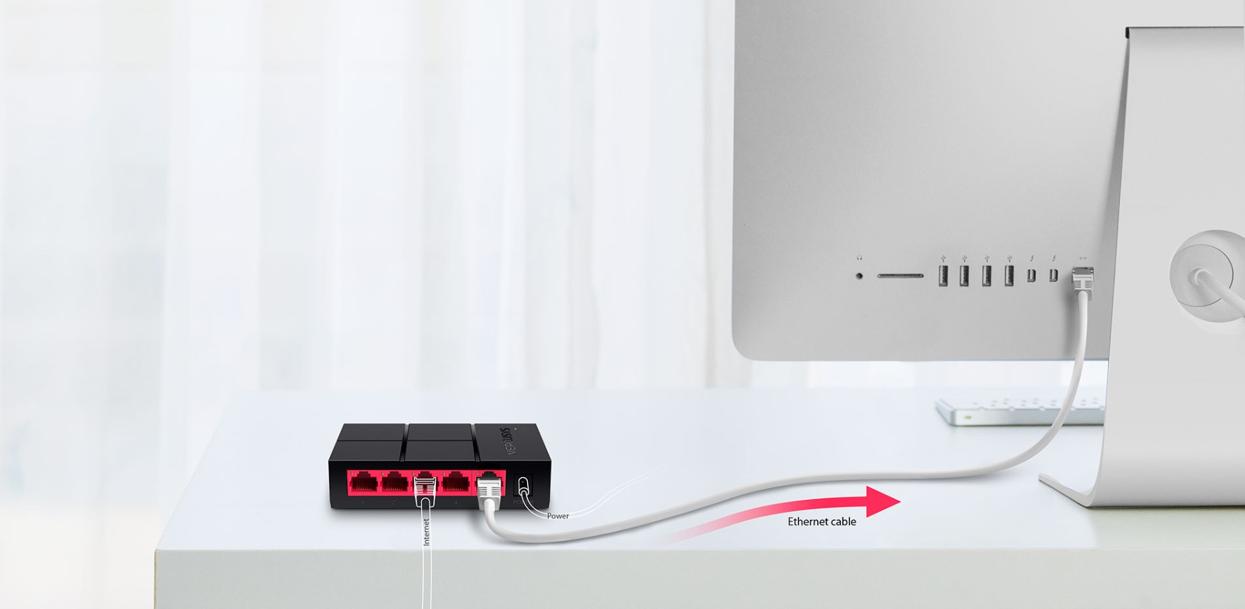 Mercusys Switch 5 PTOS 10/100/1000 [ MS105G ]