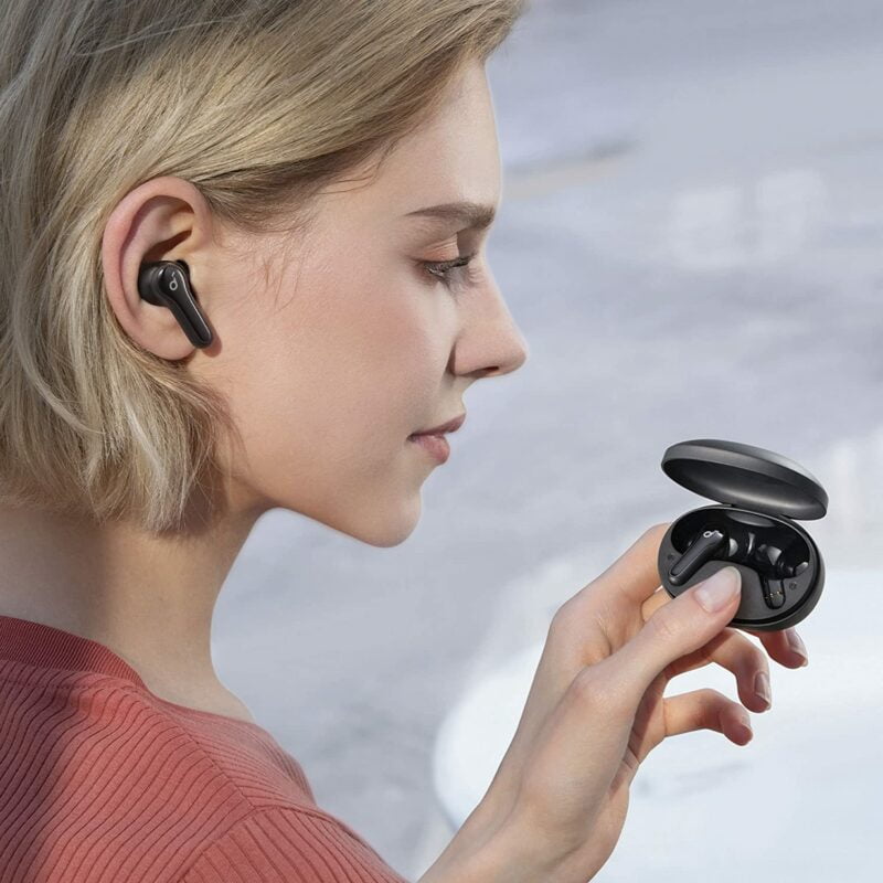 Anker soundcore true-wireless earbuds LIFE NOTE-E - 32 hours total playtime - clear calls with AI noise reduction - A3943H11 - Amman Jordan - Pccircle