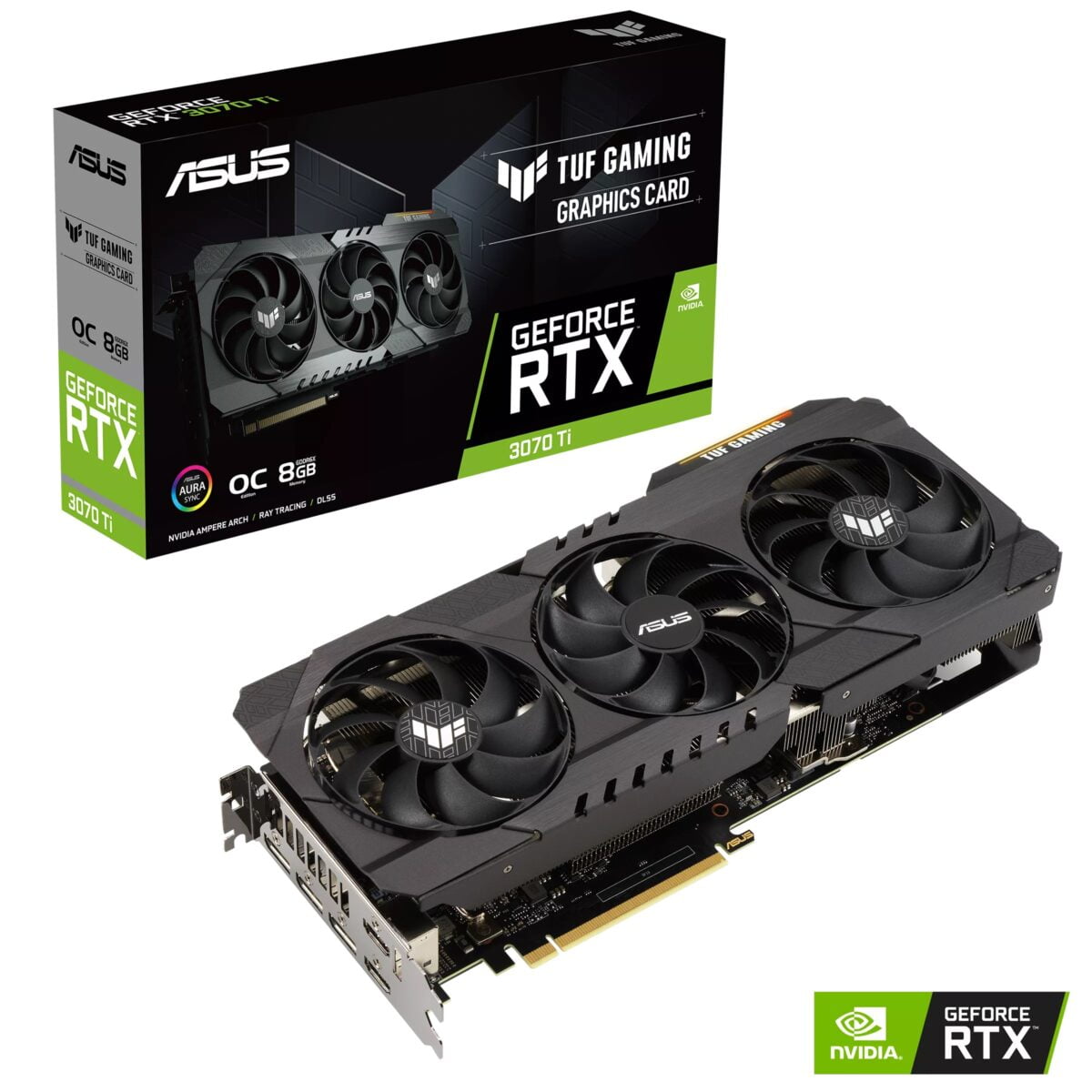 ASUS TUF Gaming GeForce RTX™ 3070 Ti OC Edition - 90YV0GY0-MONA00