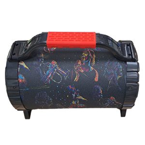 KBQ Bluetooth speaker { 15 watt max / 1500 mAH battery capacity / TF card , USB port and MIC in support / Record function mode } KBQ - 206 - Image 3