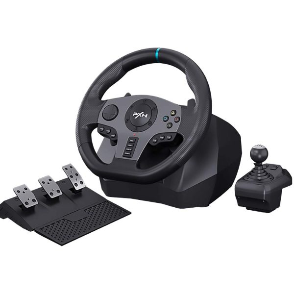 PXN 270/ 900 Degree Vibration Gaming Steering Wheel [ PXN V9 ]