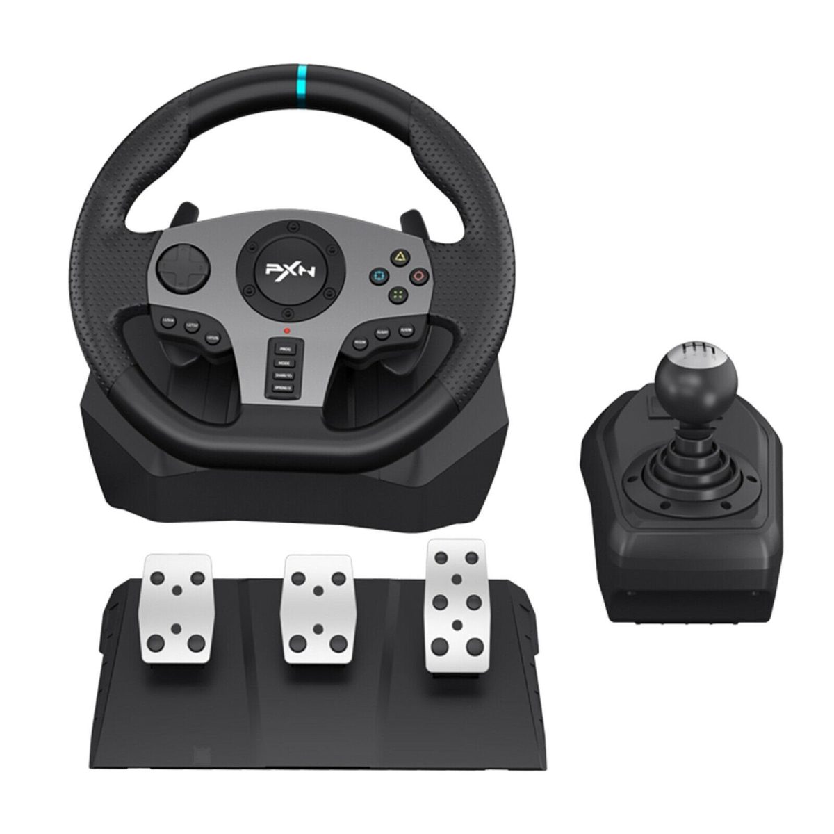 PXN 270/ 900 Degree Vibration Gaming Steering Wheel [ PXN V9 ]