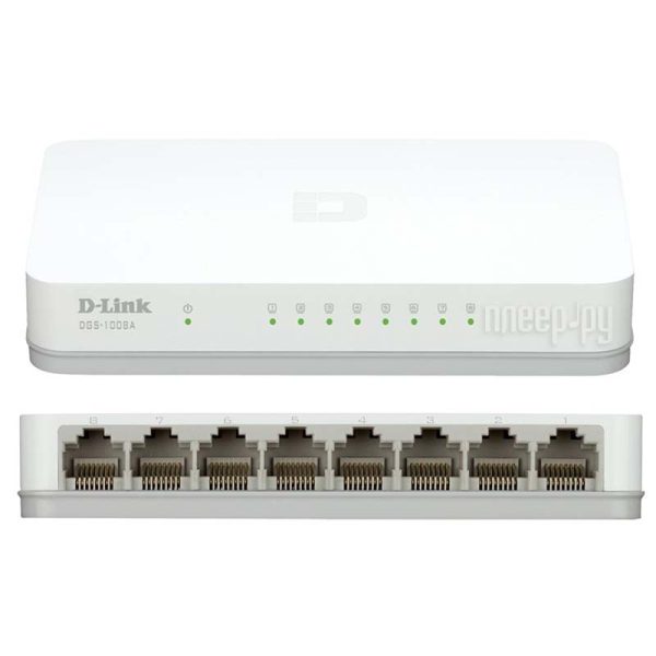 D-Link 8-Port Switch DGS-1008A