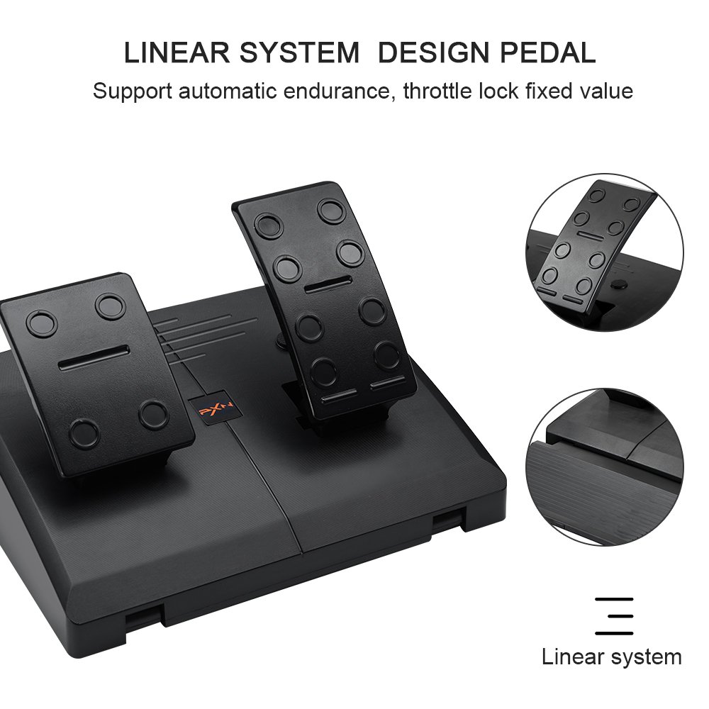 PXN 90/180 Degree Gaming Steering Wheel [ PXN V3 Pro ]