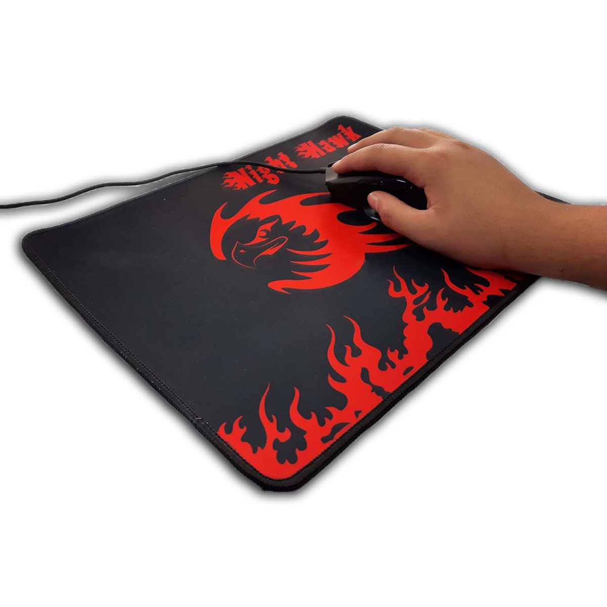 Gaming Mouse Pad (Black & Red // 36 x 26 cm)