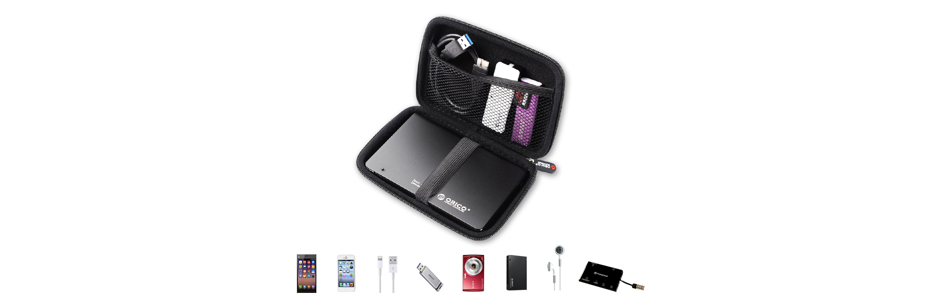ORICO - portable storage bag - Shockproof - compact design - EVA material - ORICO PHB-25 - Amman Jordan - Pccircle ORICO - portable storage bag - Shockproof - compact design - EVA material - ORICO PHB-25 - Amman Jordan - Pccircle