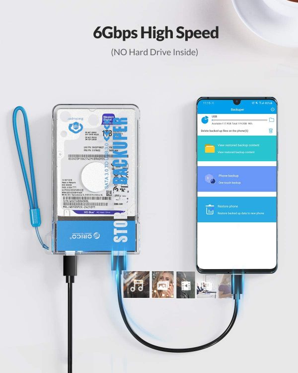 ORICO Backuper Type C External Hard Drive -BA2110