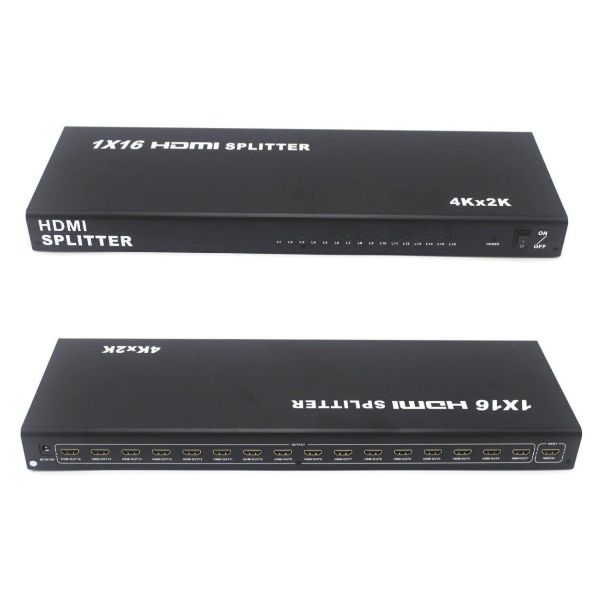 HDMI Splitter (16 Port / 2K x 4K / HDMI 1.4 / Black)