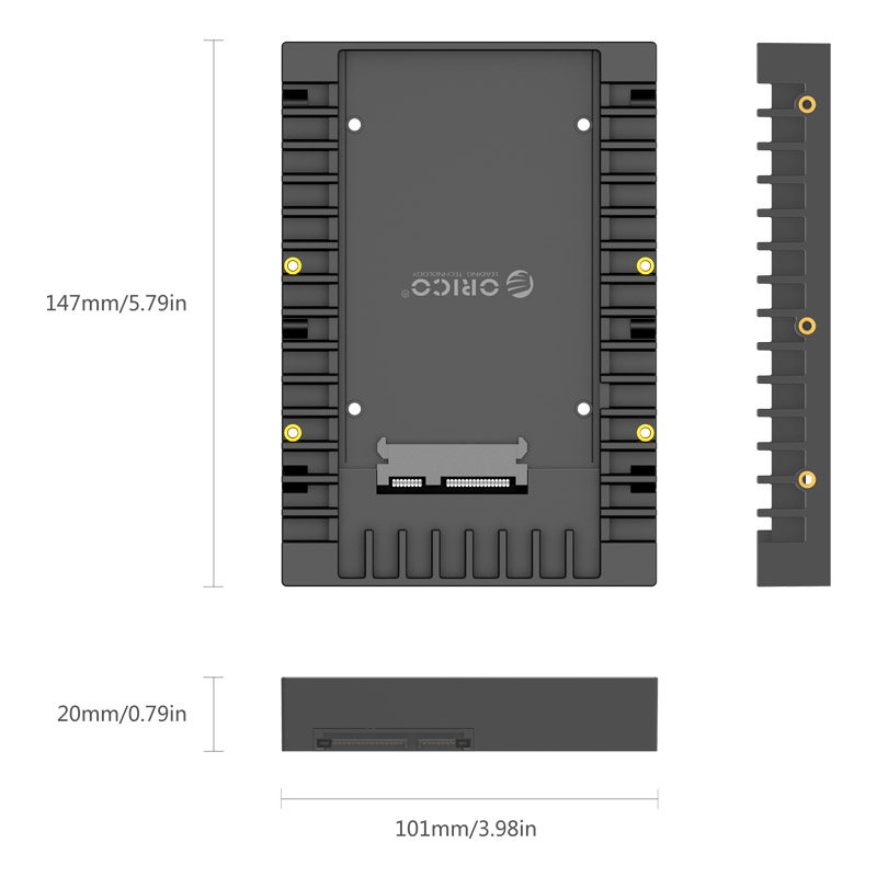 ORICO 2.5 to 3.5 inch Hard Drive bracket ORICO-1125SS