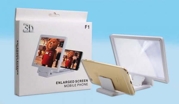 Enlargered screen mobile phone F1 ( mobile magnifier ) - 4 angles adjustments - enlarge three times - 18 * 15 cm - Amman Jordan - Pccircle