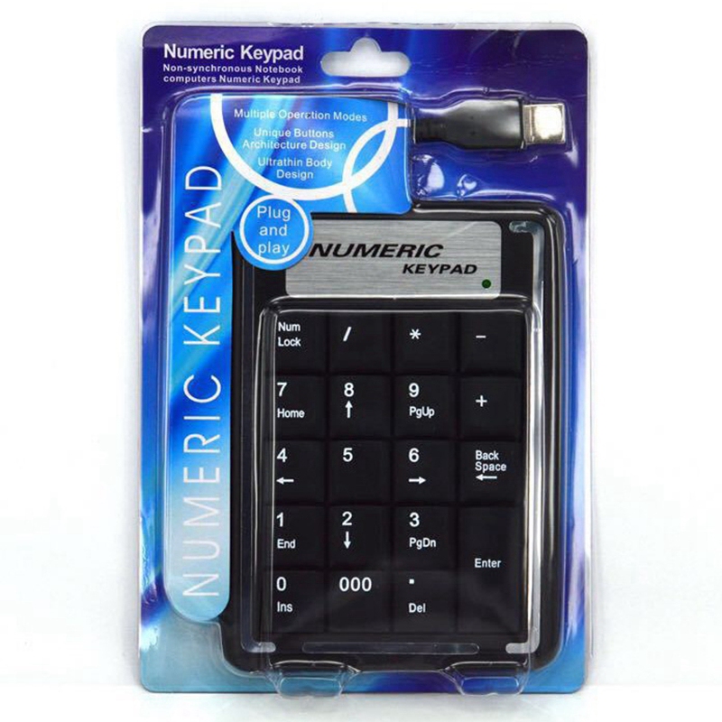Portable USB Numeric Keypad [ K-015 ]