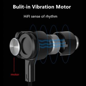 Remax gaming earphone { vibration mode / red color / 9.2mm speaker size } RM-900F - Image 6