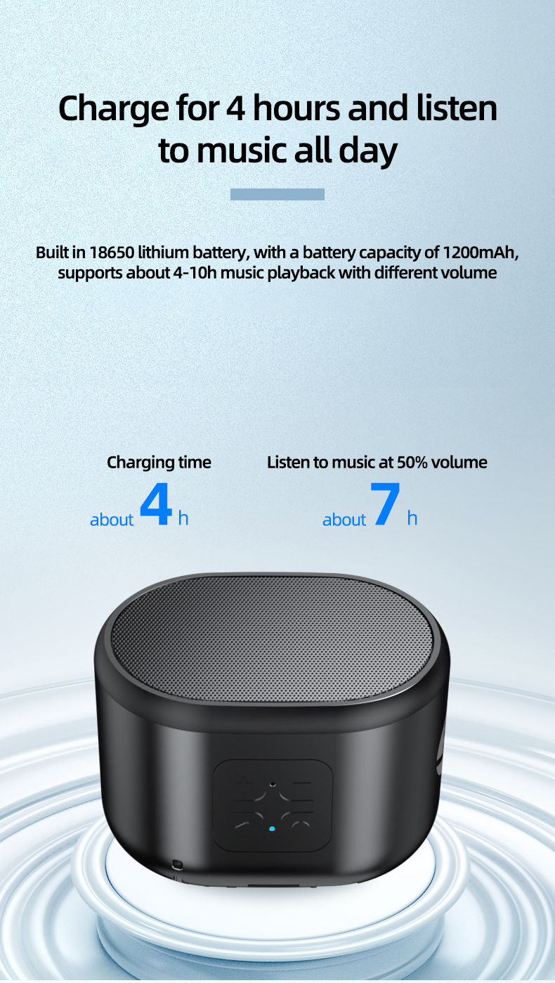 HP BTS01 Bluetooth Portable Speaker [ 8CA76AA ]