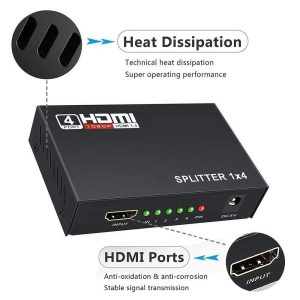 HDMI Splitter 1x4 Port 1080p