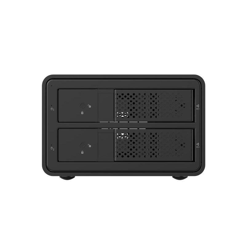 ORICO 3.5-Inch Hard Drive Enclosure with RAID - 2-Bay - 5Gbps Transfer Rate - Aluminum alloy body - Windows , Mac and Linux Systems Support - 9528U3 - Pccircle - Amman Jordan