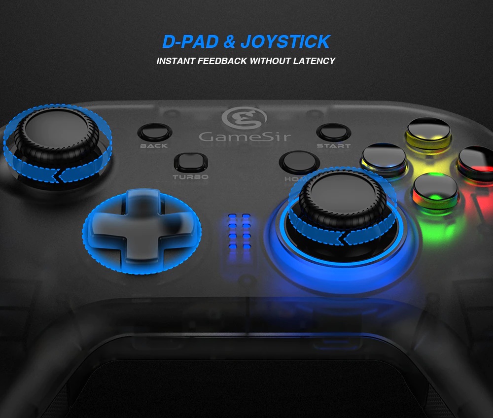 GameSir T4w Wired Controller - dual motor vibration - anti-slip deign - sensitive 3D joystick - high quality - Amman Jordan - Pccircle