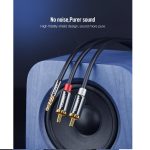 UGREEN AV116 3.5mm Male to 2 RCA Male Cable-1.5M