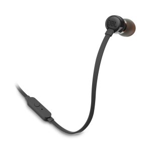 JBL Tune 110 (JBL Pure Bass sound / 1-button remote with microphone / 3.5mm AUX Cable / Black) [ JBLT110BLKAM ] - Image 2