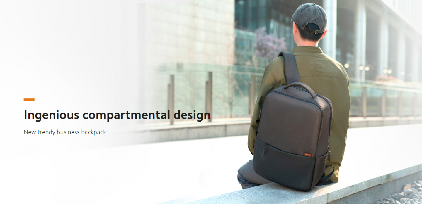 Xiaomi Light Grey Backpack