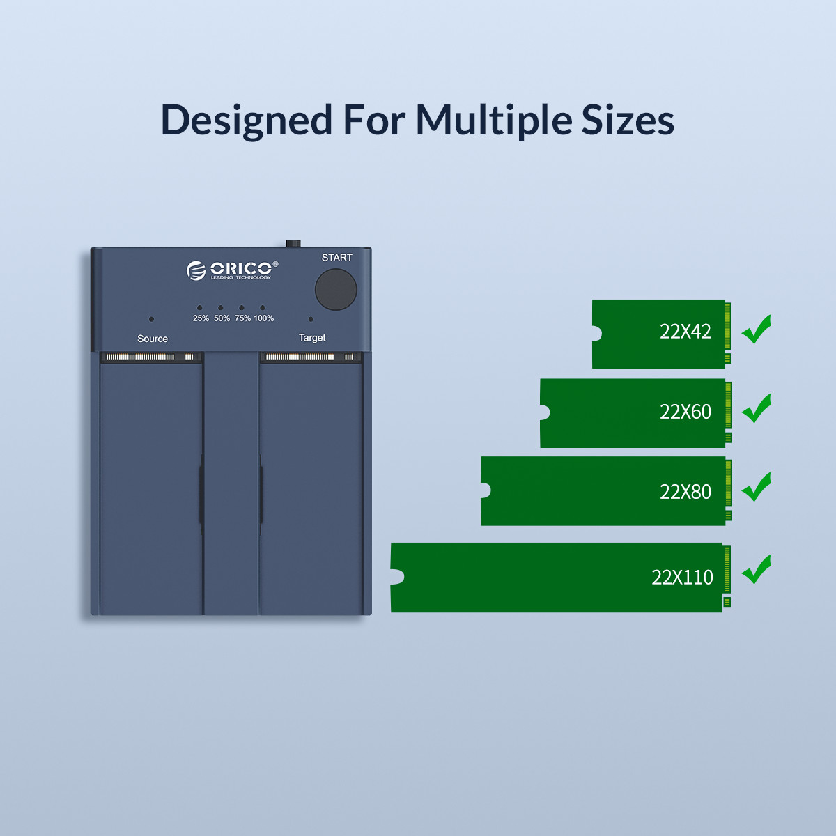 Orico NVMe M.2 Duplicator