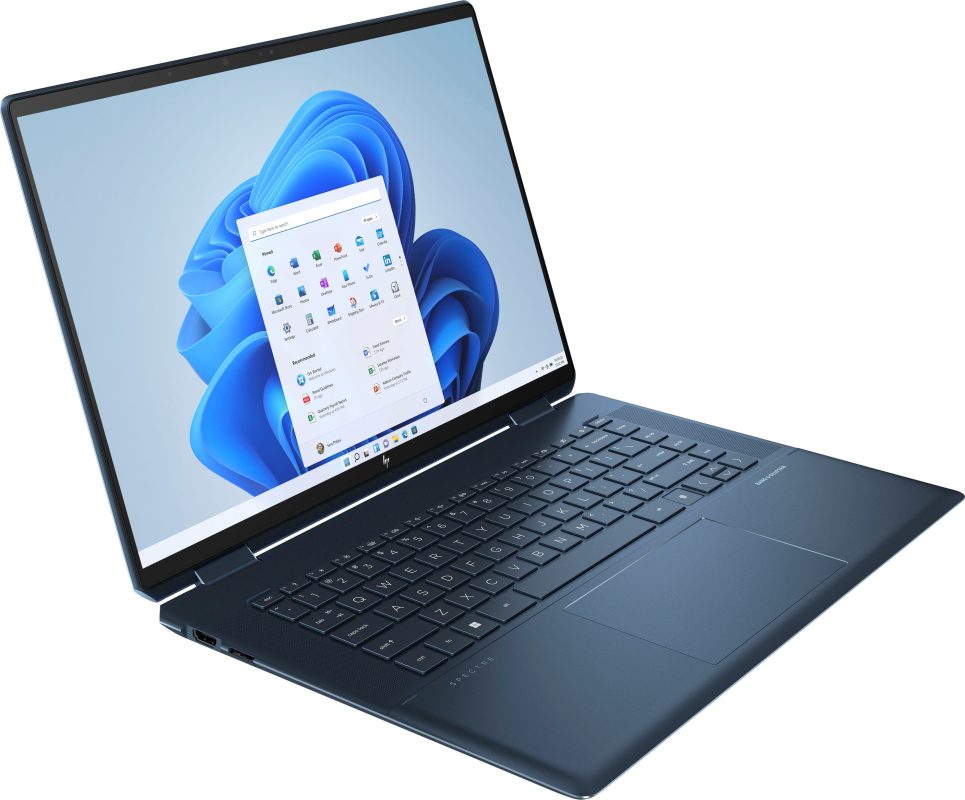 HP Spectre 2-in-1 Touch Screen Laptop - 16" 3K+ IPS screen - Core i7 12th gen - 16GB RAM - 512GB SSD NVMe - windows 11 - 16-f1013dx - Amman Jordan - Pccircle