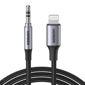 Ugreen iphone Lightning to 3.5mm Male Aux Cable - Image 5