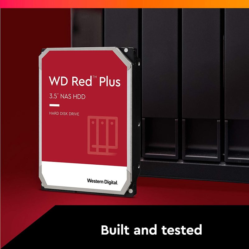 WD Red Plus NAS Hard drive - 4 TB - 128 MB Cache Size - 3.5 Inch - WD40EFZX - Amman Jordan - Pccircle