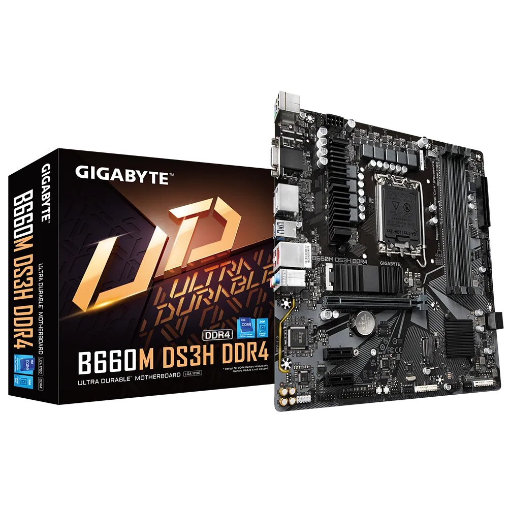 GIGABYTE B660M DS3H DDR4 - 6+2+1 Phases Hybrid Digital VRM - M.2 Thermal Guard - RGB FUSION 2.0 - B660M-DS3H-DDR4 - Amman Jordan - Pccircle