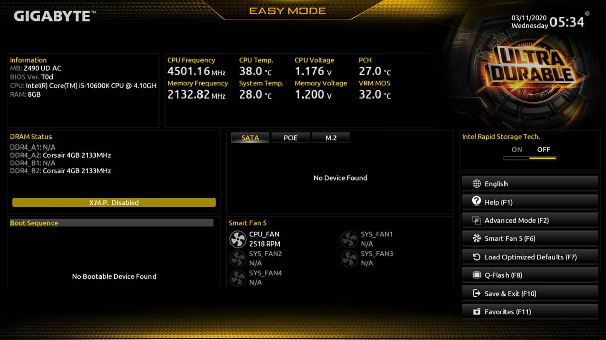 Gigabyte H510M S2H UD