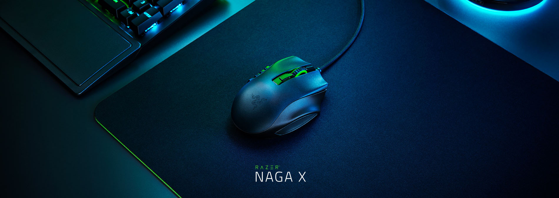 Razer Naga X Optical Gaming Mouse (16- Programmable Buttons - Black) [ RZ01-03590100-R3M1 ]