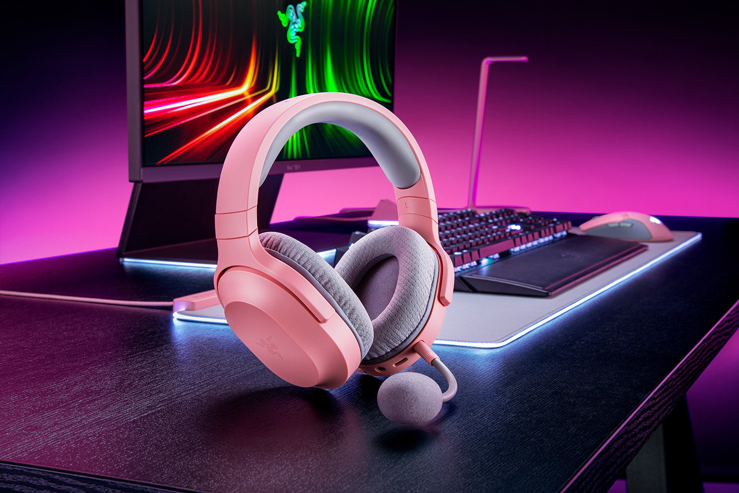 Razer Barracuda X (2021) Wireless Multi-platform Gaming Headset - Quartz color - RZ04-03800300-R3m1 - Amman Jordan - Pccircle