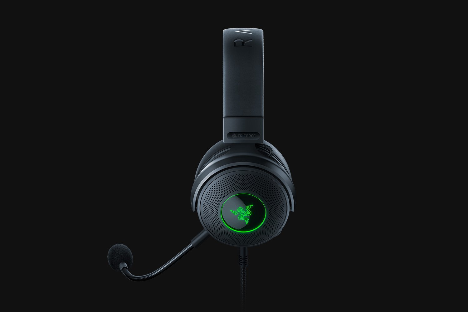 Razer Kraken V3 Wired USB Headset - TriForce Titanium - THX Spatial Audio - Chroma RGB - RZ04-03770200-R3M1 - Amaan Jordan - Pccircle