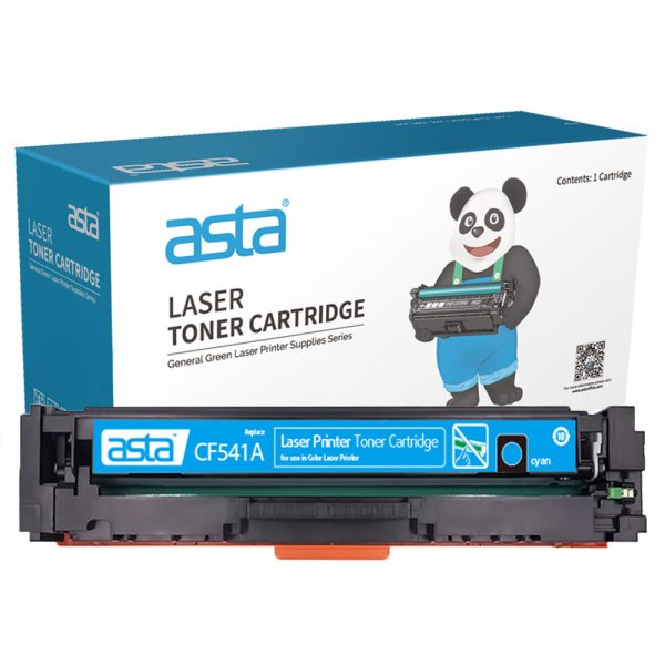 ASTA Compatible CYAN  Toner Cartridge for Hp CF541A 203A Replacement for Hp Color Laser Jet M254dw M254nw M281fdn M281fdw Printer,with Chip - CYAN