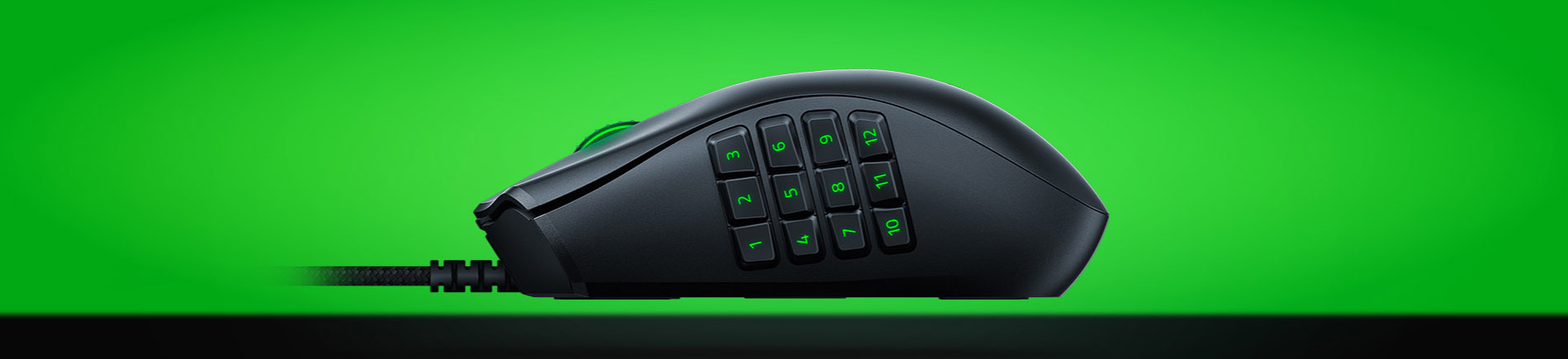 Razer Naga X Optical Gaming Mouse (16- Programmable Buttons - Black) [ RZ01-03590100-R3M1 ]