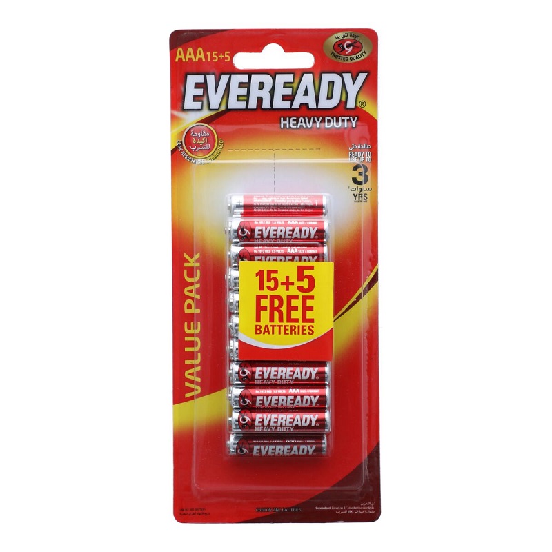 Eveready AA 20 Batteries