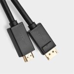 UGREEN DisplayPort (DP) Male to HDMI Male Cable (4K-2K / 1.5m / Black) [ 10239 ]