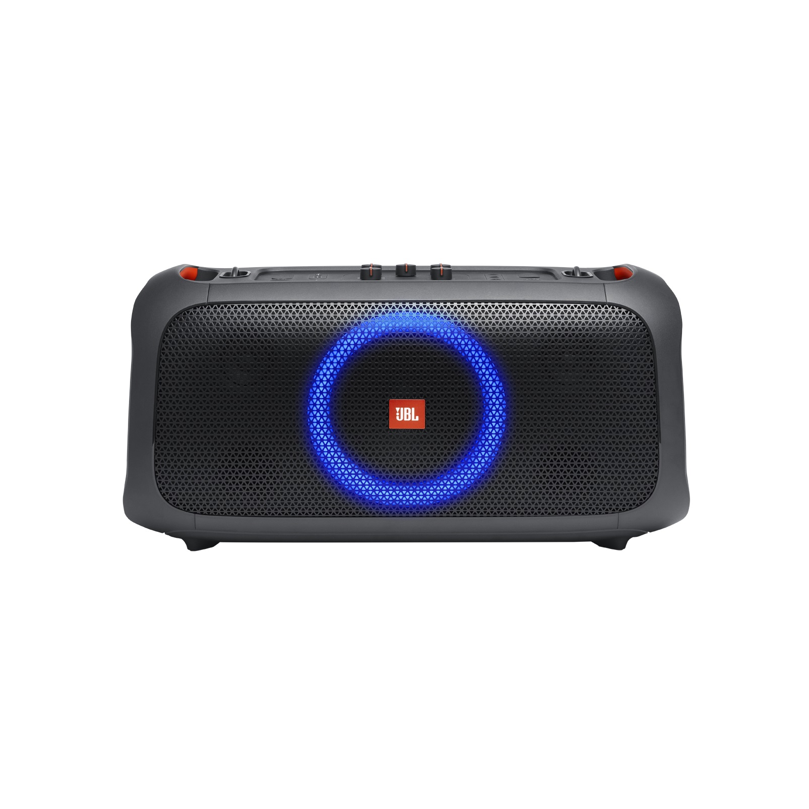 JBL PartyBox On-The-Go portable party speaker { Bluetooth 4.2 / up to 6 Hours Playtime / 100W maximum Output power / Splash proof } JBLPARTYBOXGOBAM - Amman Jordan - Pccircle