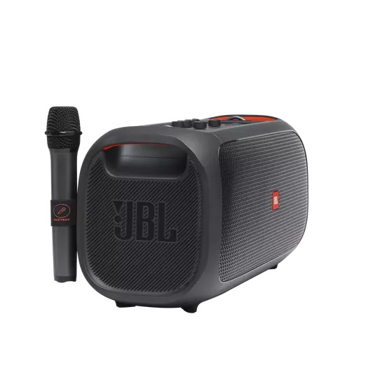 JBL PartyBox On-The-Go portable party speaker { Bluetooth 4.2 / up to 6 Hours Playtime / 100W maximum Output power / Splash proof } JBLPARTYBOXGOBAM - Amman Jordan - Pccircle