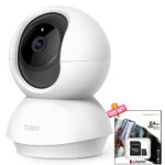 TP-Link Tapo C210 Pan / Tilt Home Security Wi-Fi Camera + Free 64GB memory card
