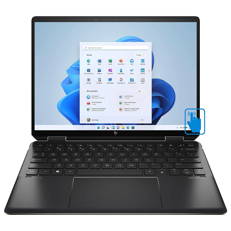 HP spectre x360 2-in-1 laptop 14-ef0013dx - i7-12th Gen EVO platform - 13.5'' 3K2K OLED touch screen - 16GB RAM - 1TB SSD - Windows 11 - Amman Jordan - Pccircle