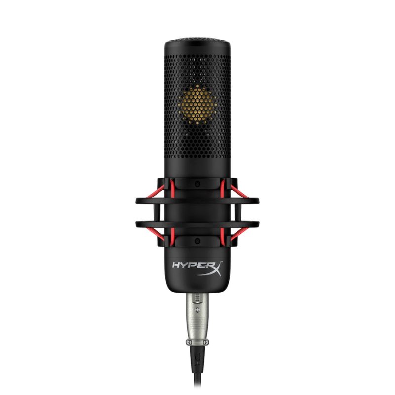 HyperX ProCast Microphone (XLR Connection / HyperX Shield metal pop filter / Gold-sputtered large diaphragm condenser) [ 699Z0AA ]