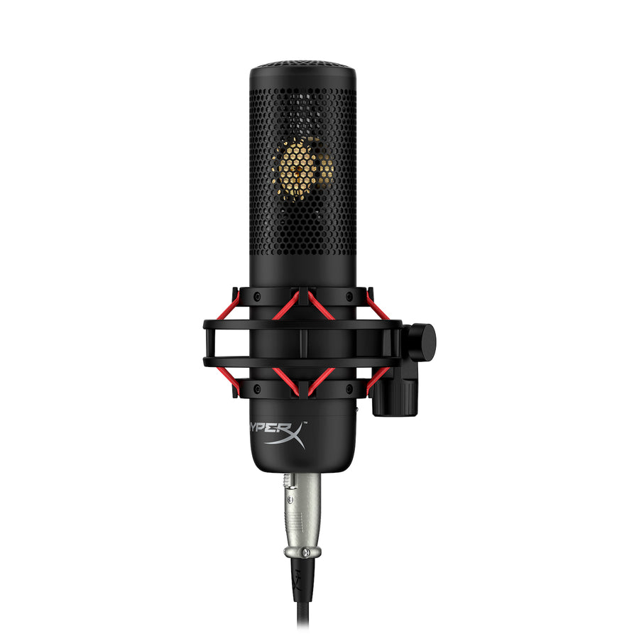 HyperX ProCast Microphone (XLR Connection / HyperX Shield metal pop filter / Gold-sputtered large diaphragm condenser) [ 699Z0AA ]