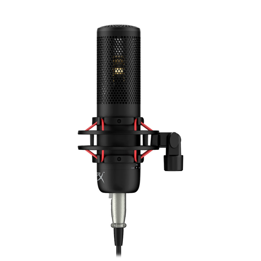 HyperX ProCast Microphone (XLR Connection / HyperX Shield metal pop filter / Gold-sputtered large diaphragm condenser) [ 699Z0AA ]