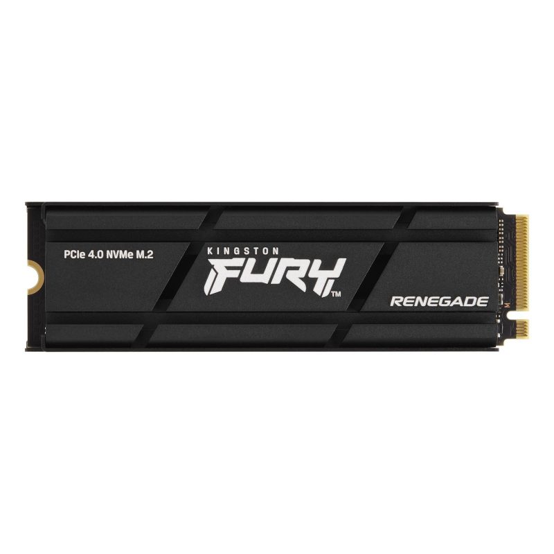Kingston Fury Renegade 500GB PCIe 4.0 NVMe M.2 SSD (Aluminum Heatsink) [ SFYRSK/500G ]