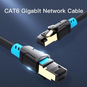 Vention Cat.6 1.5m SSTP Patch Cable Ethernet Lan Network VAP-A06-B150 - Image 3