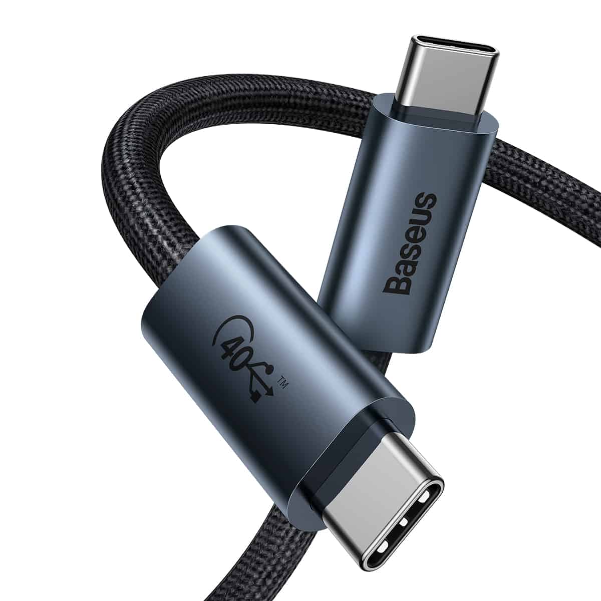 Baseus Flash Series USB4 Full Featured Data Cable Type-C to Type-C (100W / 1m) [ CASS010014 ]