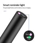 Portable Rechargeable LED Flashlight / Power Bank [ D02 ]